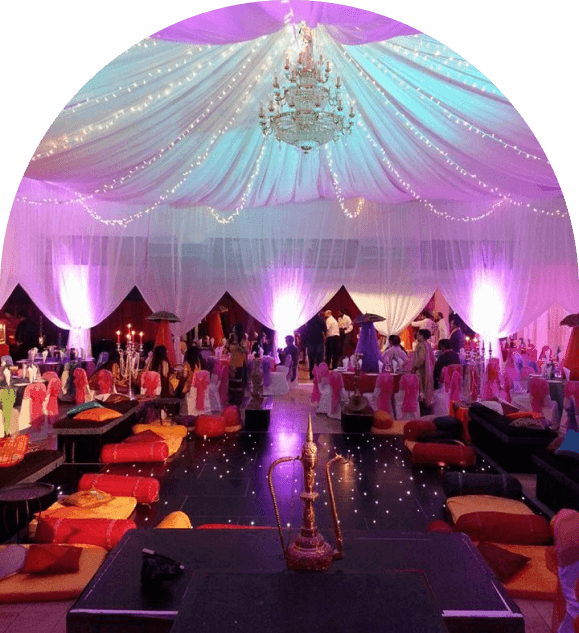 Décoration soirée mariage marocain