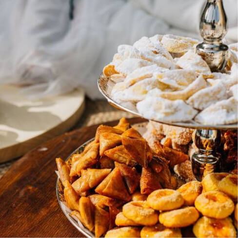 gastronomie pour le mariage marocaine sucré