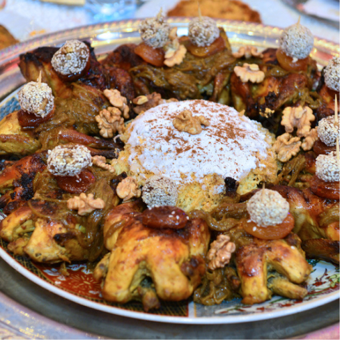 Gastronomie mariage marocaine